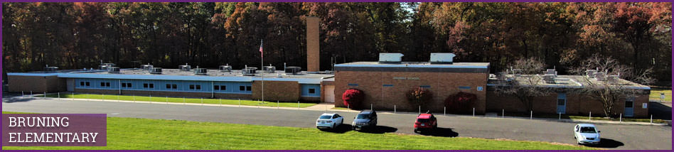 Front view of Bruning Elementary